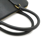 Prada Saffiano Tote Leather Nero Black Gold — view 5
