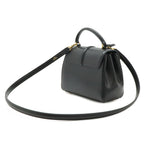 Celine Mini 16 Seeds One Handle 2-Way Shoulder Bag Calfskin Black Gold — view 2