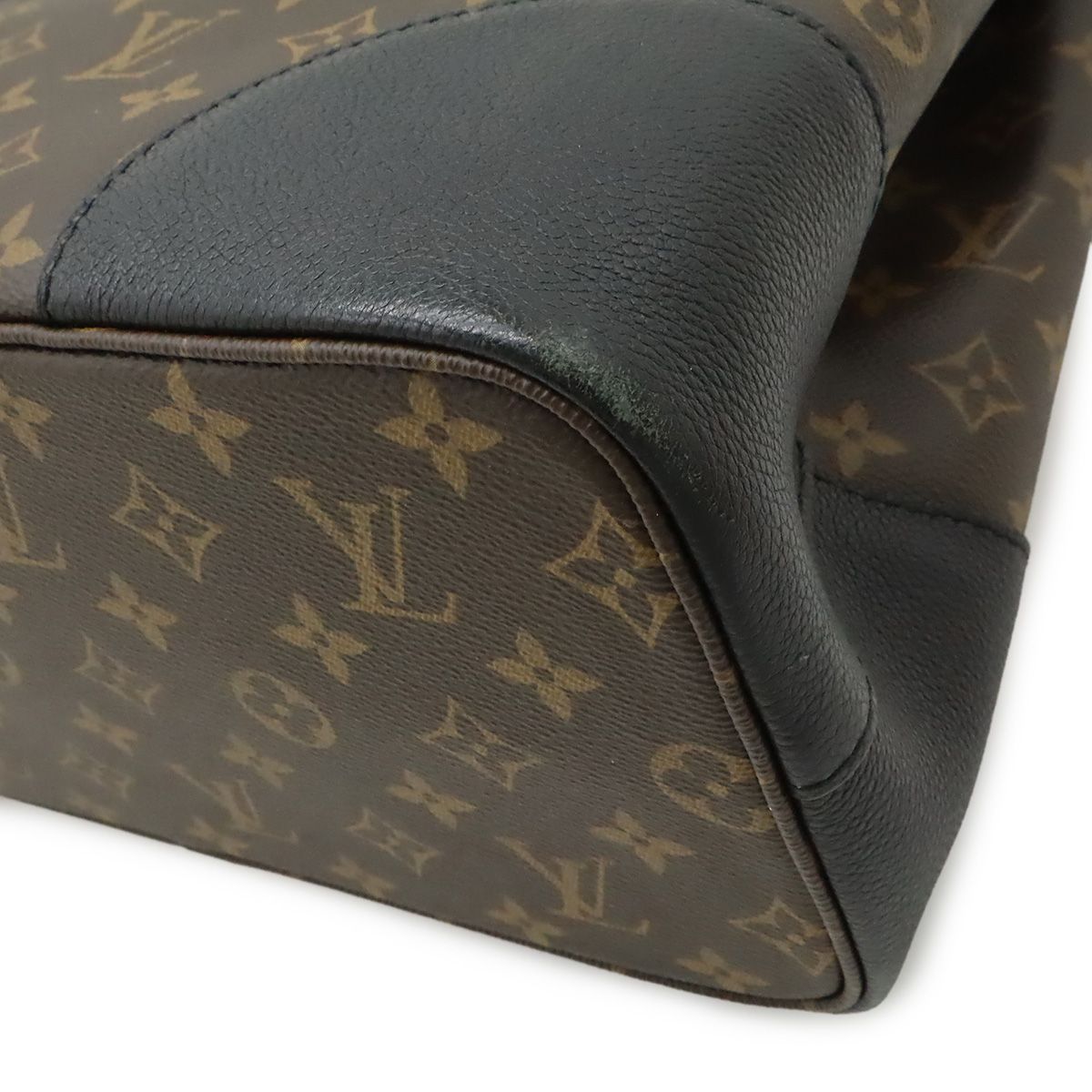 Louis Vuitton Monogram Flandrine 2-Way Shoulder Bag Leather Noir Black — view 3