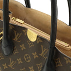 Louis Vuitton Monogram Flandrine 2-Way Shoulder Bag Leather Noir Black — view 8