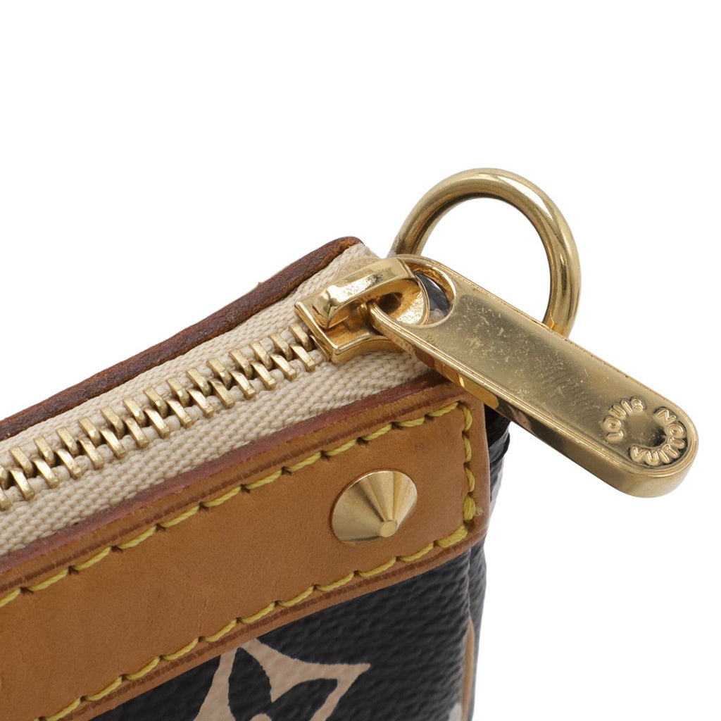 Louis Vuitton Monogram Multicolor Pochette Pouch Case Noir Black — view 5