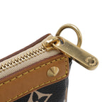 Louis Vuitton Monogram Multicolor Pochette Pouch Case Noir Black — view 5