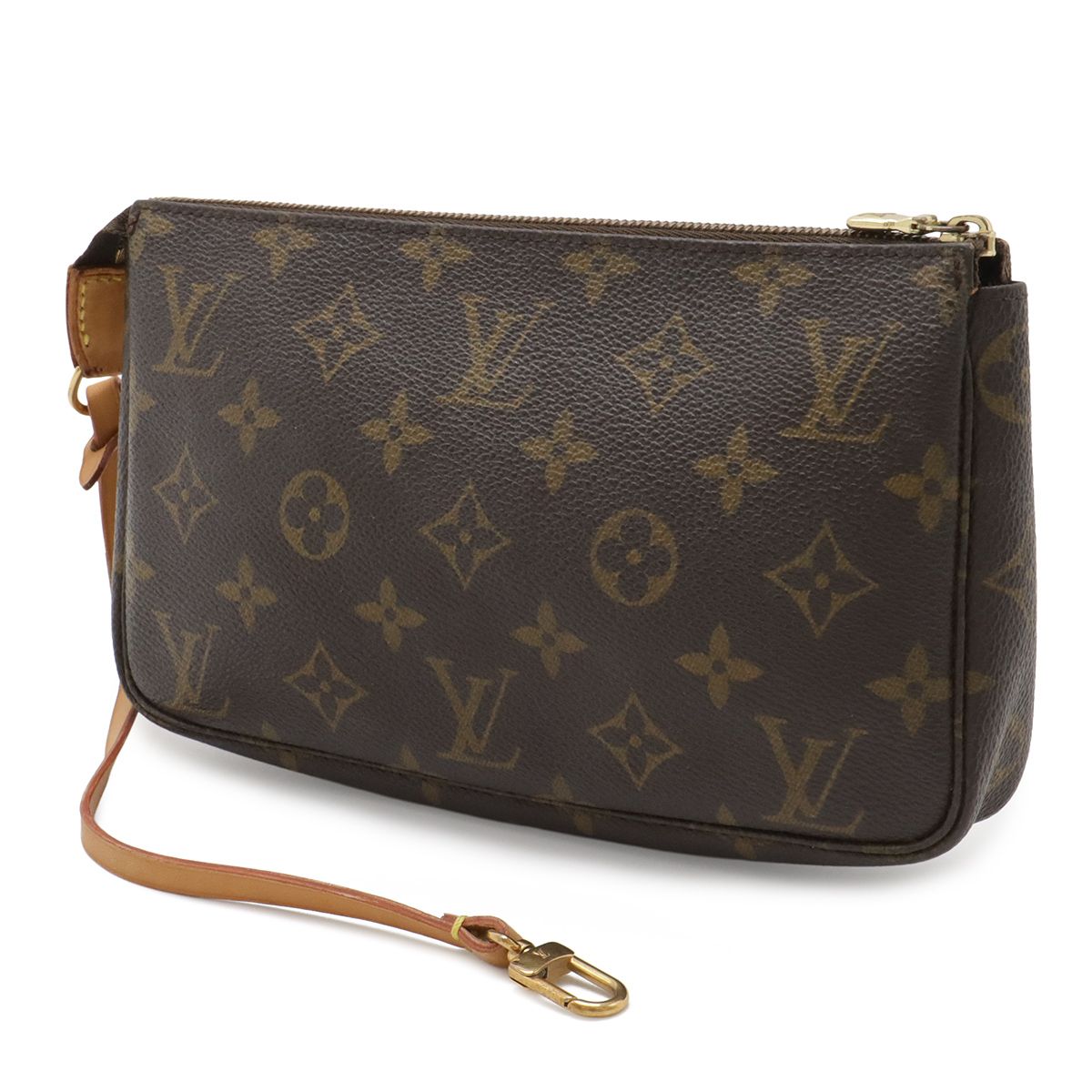 Louis Vuitton Monogram Pochette Pouch Handbag Party — view 2