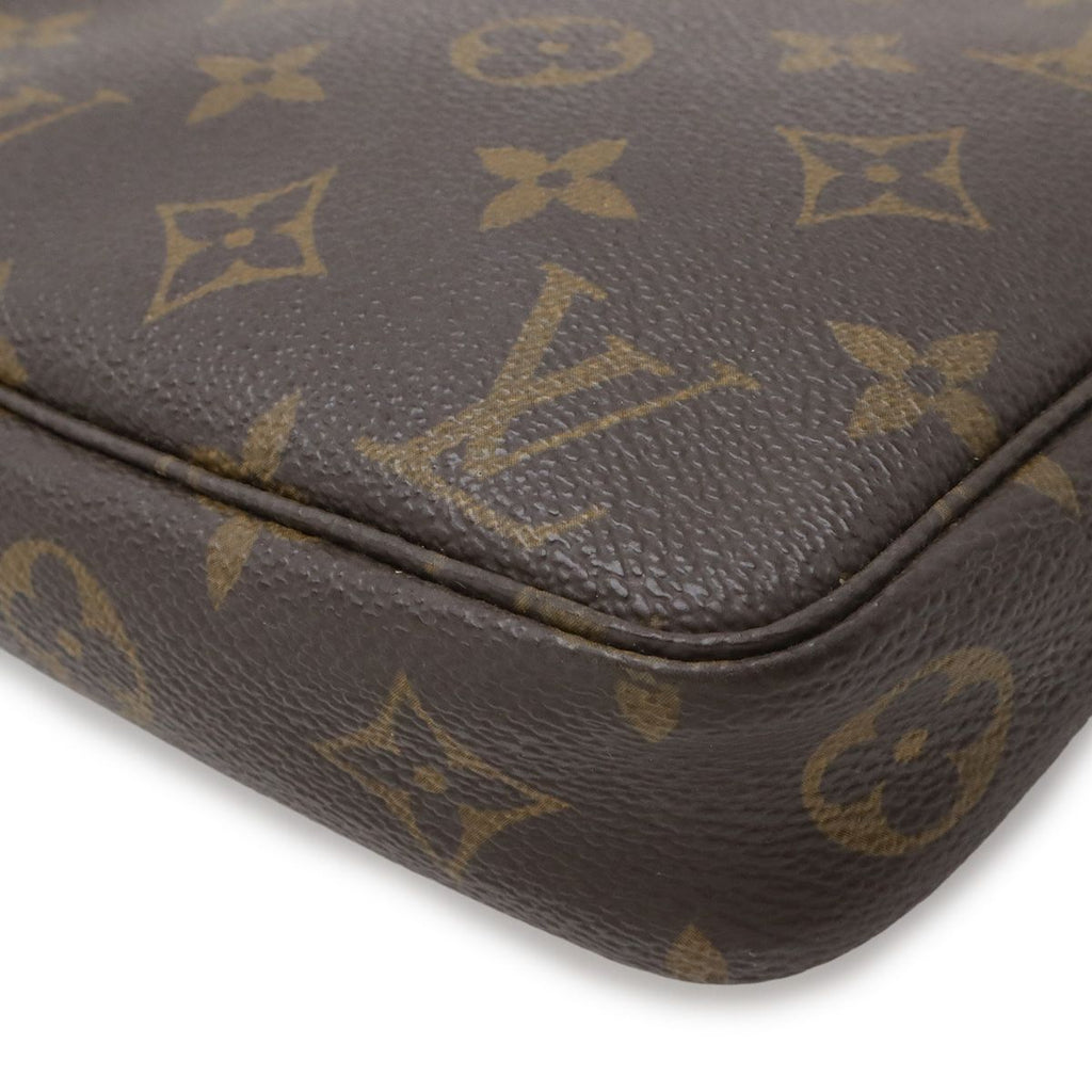 Louis Vuitton Monogram Pochette Pouch Handbag Party — view 3