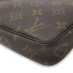Louis Vuitton Monogram Pochette Pouch Handbag Party — view 3