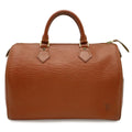 Louis Vuitton Epi Speedy 30 Mini Boston Bag Leather Kenya Brown Gold