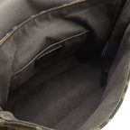Fendi Zucchino Zucca Pattern Shoulder Bag Crossbody Pochette Leather Dark Brown — view 6