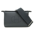 Hermes Vido Posh Evelyne Shoulder Bag Togo Grimisty Gray Silver