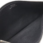 Hermes Dogon Duo GM Bifold Wallet Taurillon Clemence Leather Black with Coin — view 8