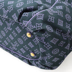 Louis Vuitton Monogram Beach Line Cabas Ipanema PM Tote Shoulder Bag Marine — view 3