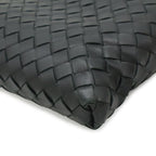 Bottega Veneta Intrecciato Shoulder Bag Crossbody Leather Black — view 3