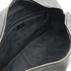 Gucci GG Supreme Shoulder Bag Crossbody Leather Black Silver — view 6
