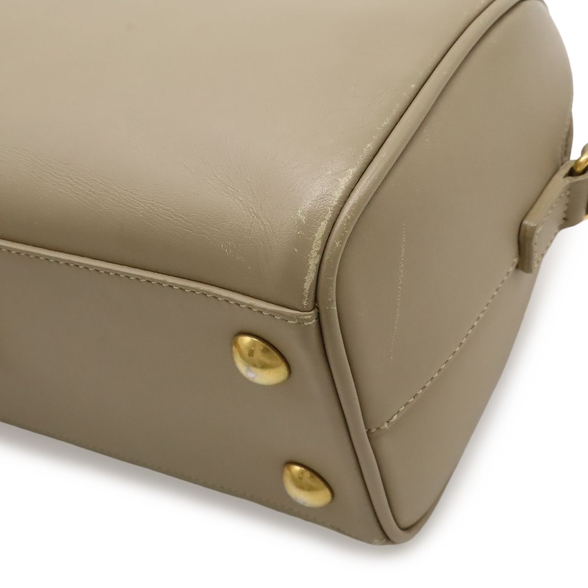 Saint Laurent Paris YSL Yves Baby Duffle Mini 2-Way Shoulder Bag Sand Beige — view 3