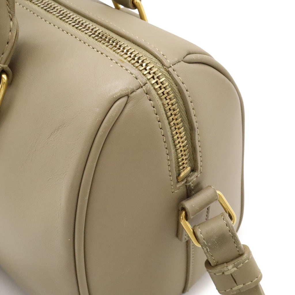 Saint Laurent Paris YSL Yves Baby Duffle Mini 2-Way Shoulder Bag Sand Beige — view 8