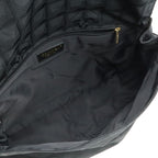 Chanel New Travel Line Messenger Bag Crossbody Nylon Jacquard Black Gold — view 7