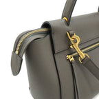Celine Belt Bag Micro 2-Way Crossbody Leather Gray Gold — view 7
