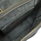 Celine Belt Bag Micro 2-Way Crossbody Leather Gray Gold — view 6
