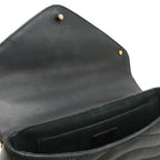 Louis Vuitton New Wave Chain MM Shoulder Bag Leather Noir Black — view 6