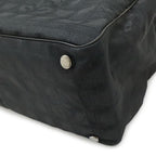 Chanel New Travel Line Tote MM Shoulder Bag Nylon Jacquard Lame Black — view 3