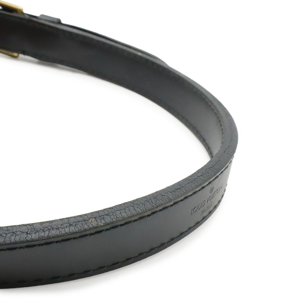 Louis Vuitton Epi Petit Noir Shoulder Bag Drawstring Black — view 6