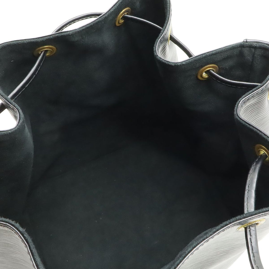 Louis Vuitton Epi Petit Noir Shoulder Bag Drawstring Black — view 4