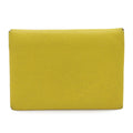 Hermes Calvi Duo Coin Purse Card Case Business Holder Chevre Leather Johnunapur