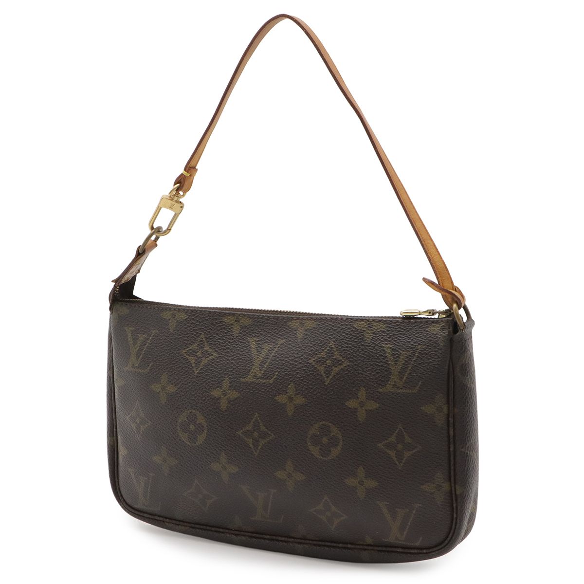 Louis Vuitton Monogram Pochette Pouch Handbag Party — view 2