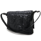 Bottega Veneta Spinner Shoulder Bag Nylon Leather Black — view 2