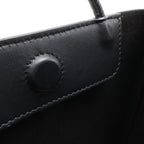 Fendi Shopping Small 2-Way Shoulder Bag Crossbody Leather Beige Black Silver — view 8