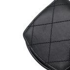 Chanel CC Logo Coin Purse Leather Black — view 5