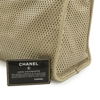 Chanel French Riviera CC Logo Mesh Perforated Tote Chain Shoulder Bag 2-Way — view 9