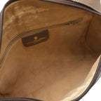 Gucci Vintage GG Plus Sherry Line Shoulder Bag Pochette Leather Beige Brown — view 6