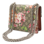 Gucci Dionysus GG Blue Mus Mini Bag Chain Taiga Head Beige Pink Multi — view 2
