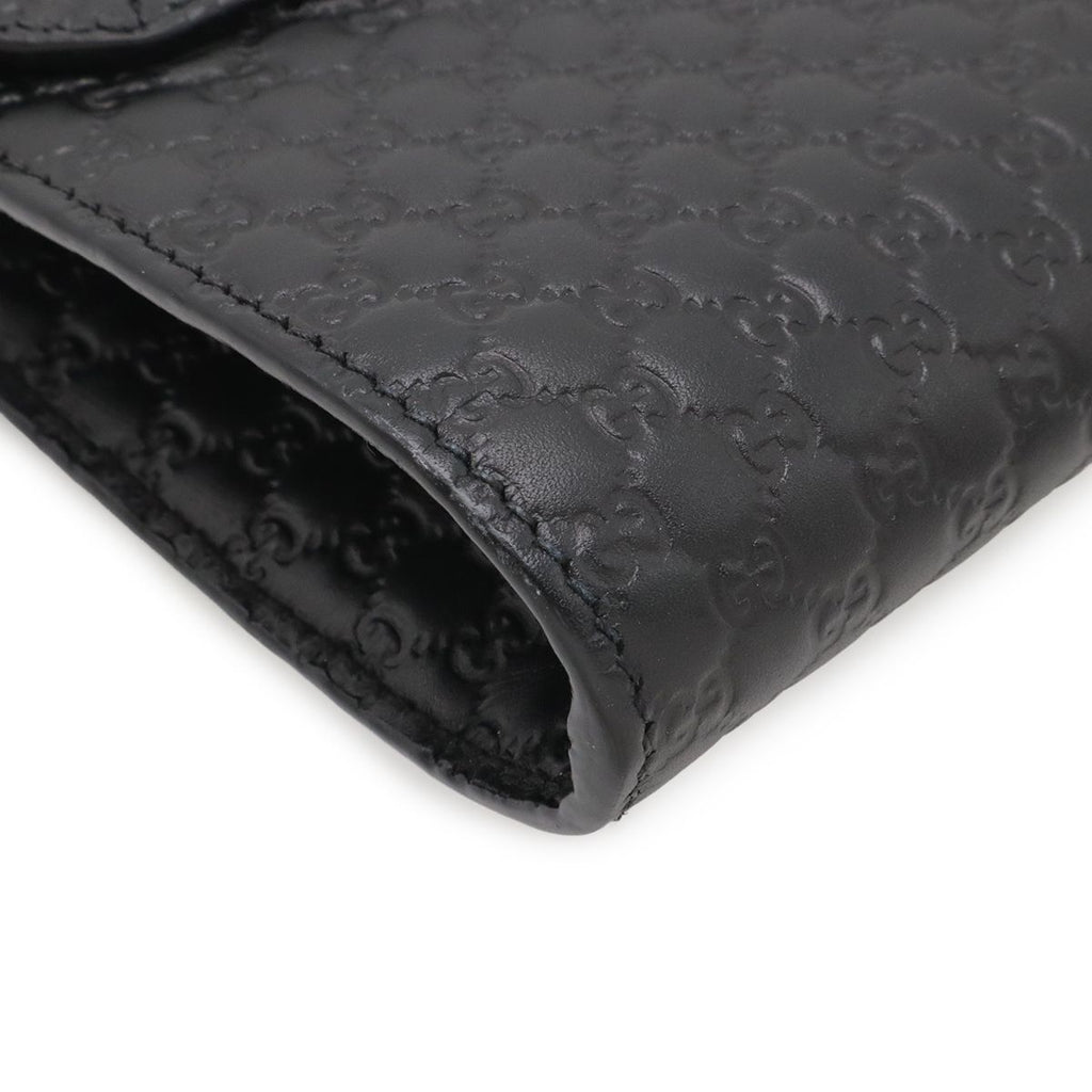 Gucci Micro Guccissima Emily Horsebit Chain Shoulder Bag Tassel Leather Black — view 3
