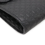 Gucci Micro Guccissima Emily Horsebit Chain Shoulder Bag Tassel Leather Black — view 3