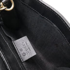 Gucci Micro Guccissima Emily Horsebit Chain Shoulder Bag Tassel Leather Black — view 6