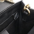 Gucci Micro Guccissima Emily Horsebit Chain Shoulder Bag Tassel Leather Black — view 8