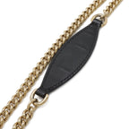Gucci Micro Guccissima Emily Horsebit Chain Shoulder Bag Tassel Leather Black — view 4