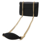 Gucci Micro Guccissima Emily Horsebit Chain Shoulder Bag Tassel Leather Black — view 2