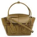 Bottega Veneta Maxi Intrecciato Mini the Arco 2-Way Shoulder Bag Leather