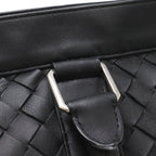 Bottega Veneta Intrecciato Tote Large Shoulder Bag Leather Black — view 7