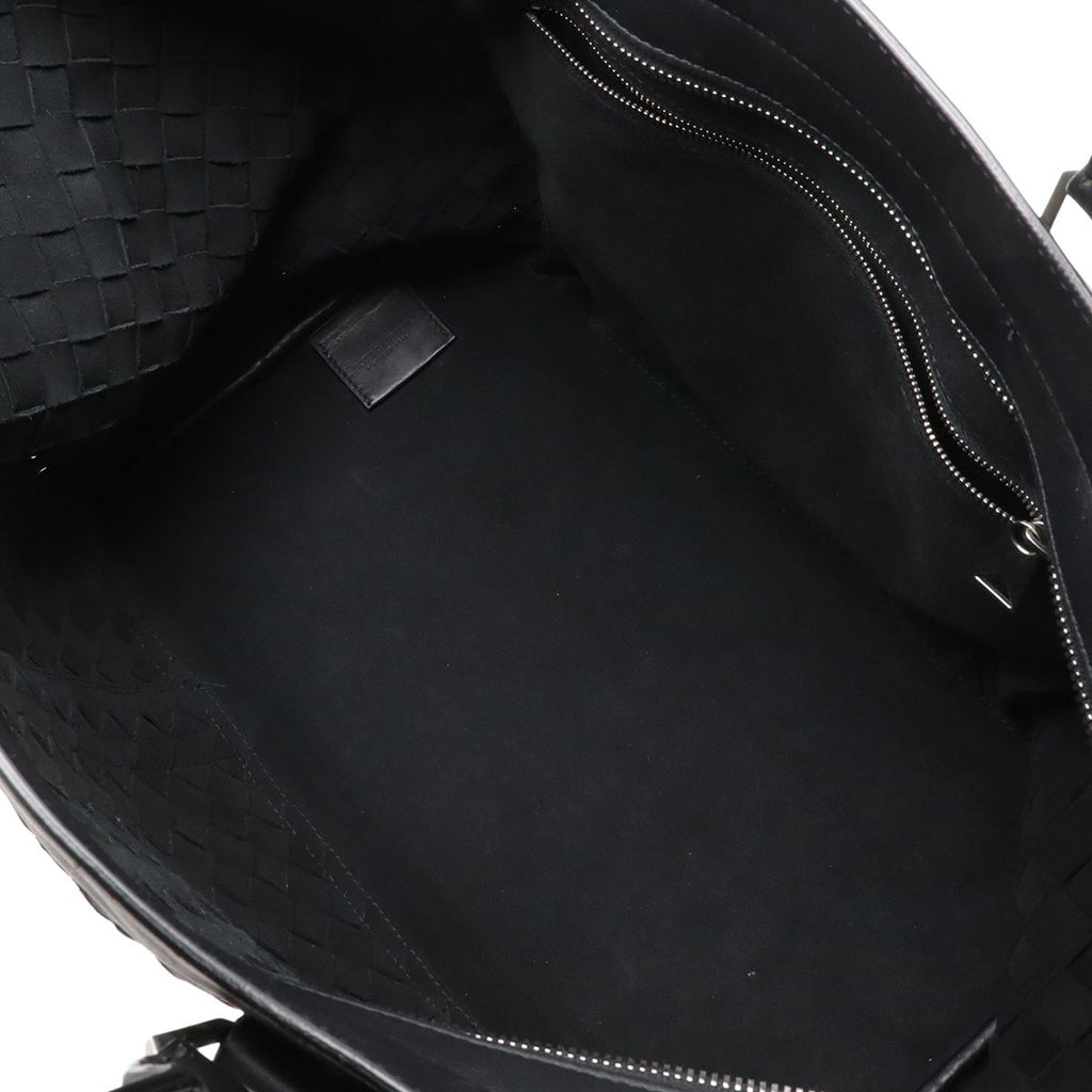 Bottega Veneta Intrecciato Tote Large Shoulder Bag Leather Black — view 8