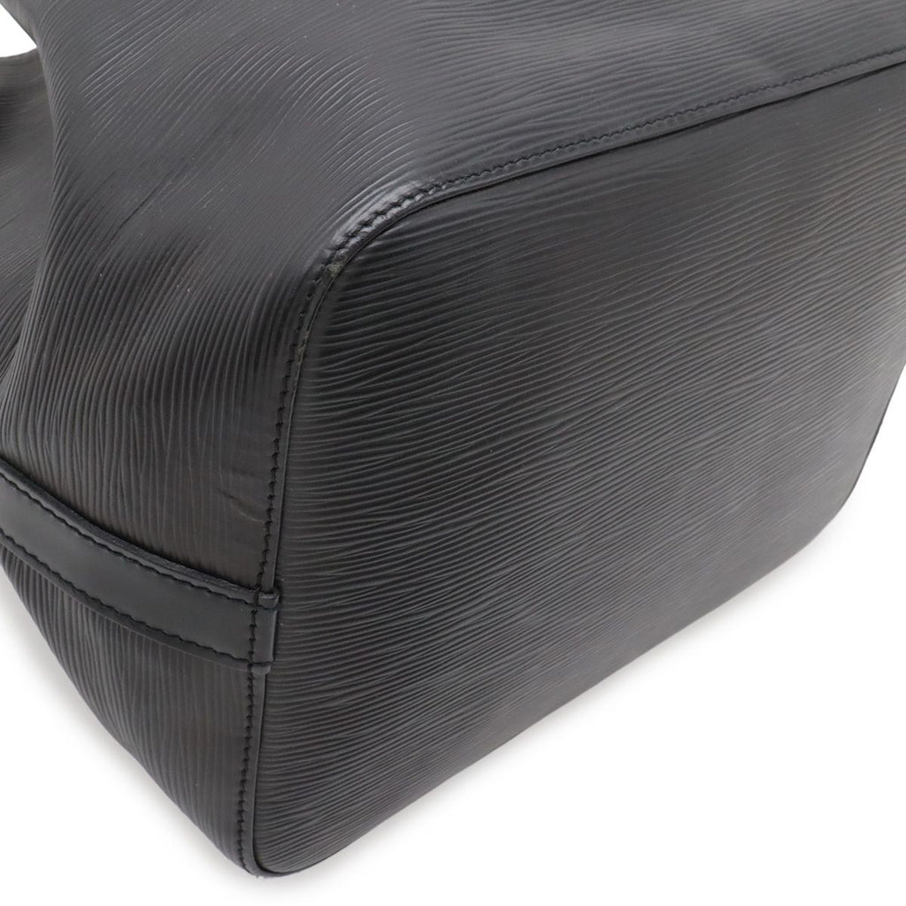 Louis Vuitton Epi Petit Noir Shoulder Bag Drawstring Black — view 3