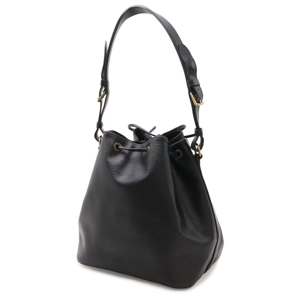 Louis Vuitton Epi Petit Noir Shoulder Bag Drawstring Black — view 2