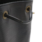 Louis Vuitton Epi Petit Noir Shoulder Bag Drawstring Black — view 4