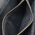 Fendi Petite Tote 2-Way Shoulder Bag Leather Black Gold — view 7
