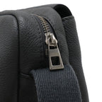 Loewe Anagram Military Messenger Bag XS Crossbody Leather Gray Silver — view 4