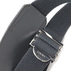 Loewe Anagram Military Messenger Bag XS Crossbody Leather Gray Silver — view 6