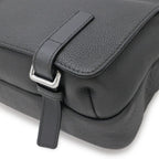 Loewe Anagram Military Messenger Bag XS Crossbody Leather Gray Silver — view 3