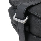 Loewe Anagram Military Messenger Bag XS Crossbody Leather Gray Silver — view 5
